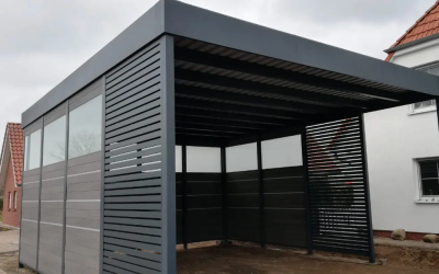 Aluminium-Carports für Wohnmobile
