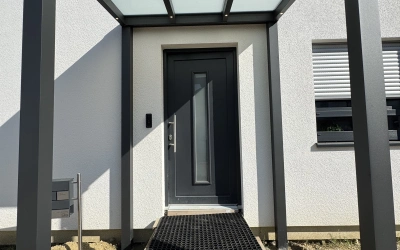 Eingangsüberdachung