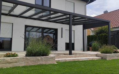 Terrassenüberdachung Montage
