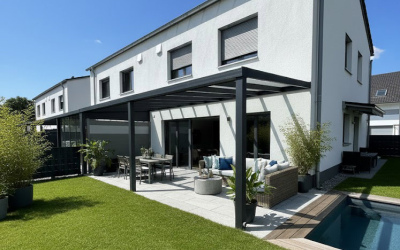 Aluminium Terrassen&uuml;berdachung